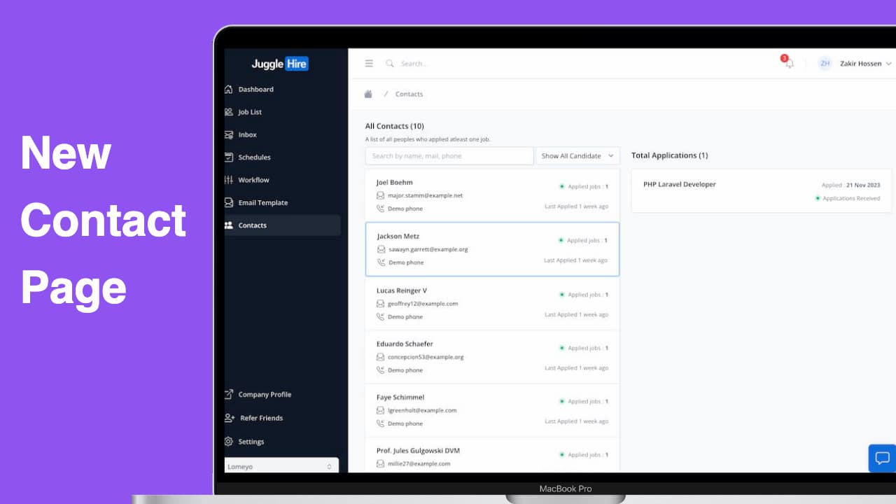 JuggleHire Release v0.1.0
