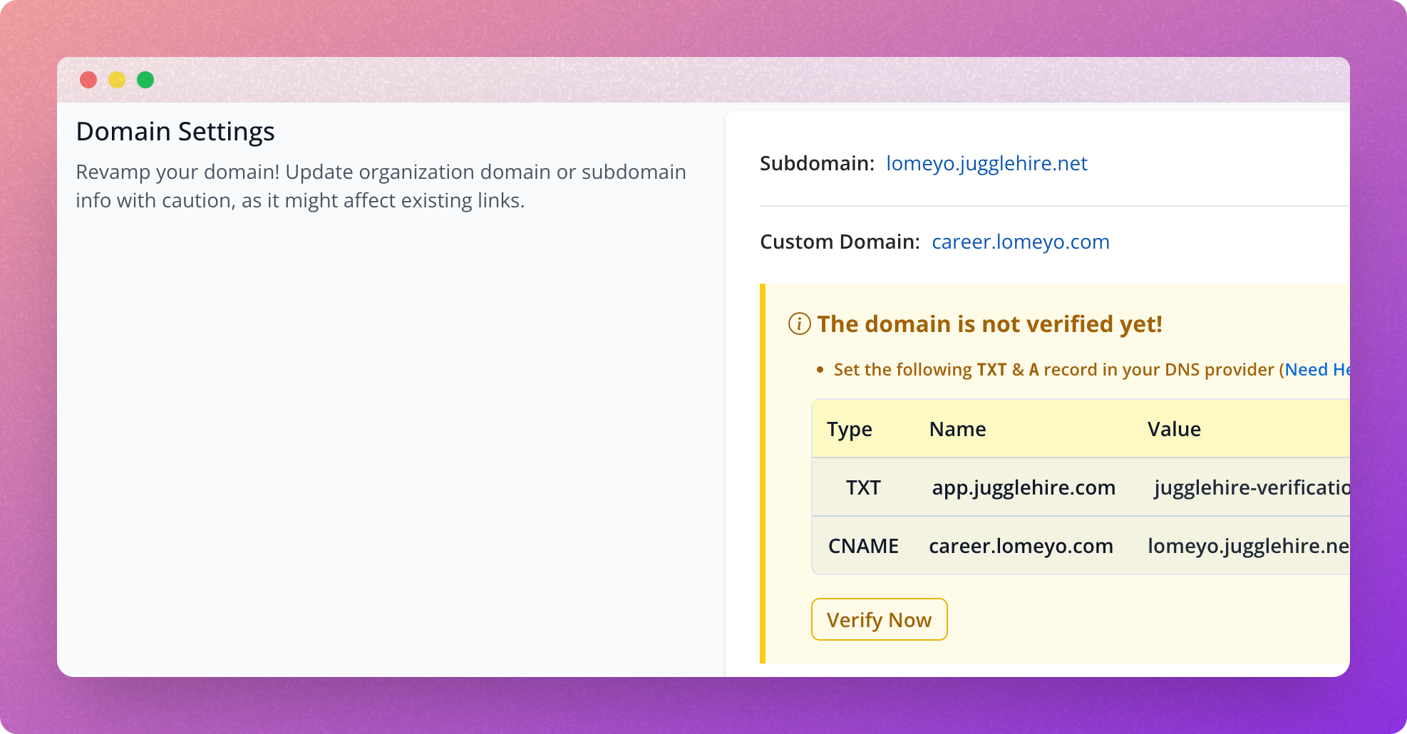 JuggleHire Release v0.26.0